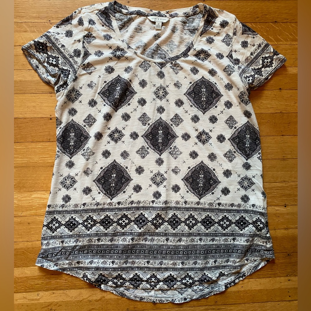 Two Lucky Brand t shirts